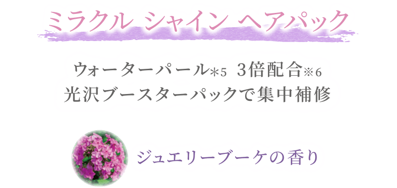 ミラクルシャイン ヘアパック